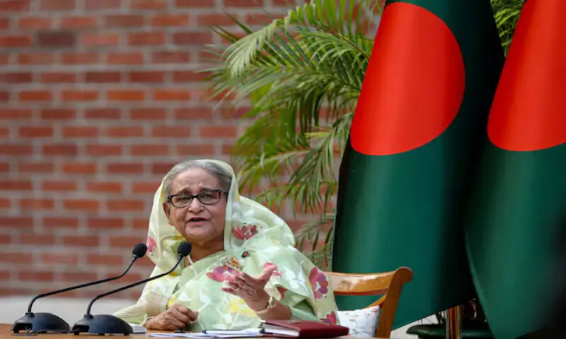 Sheikh Hasina. -- Reuters file