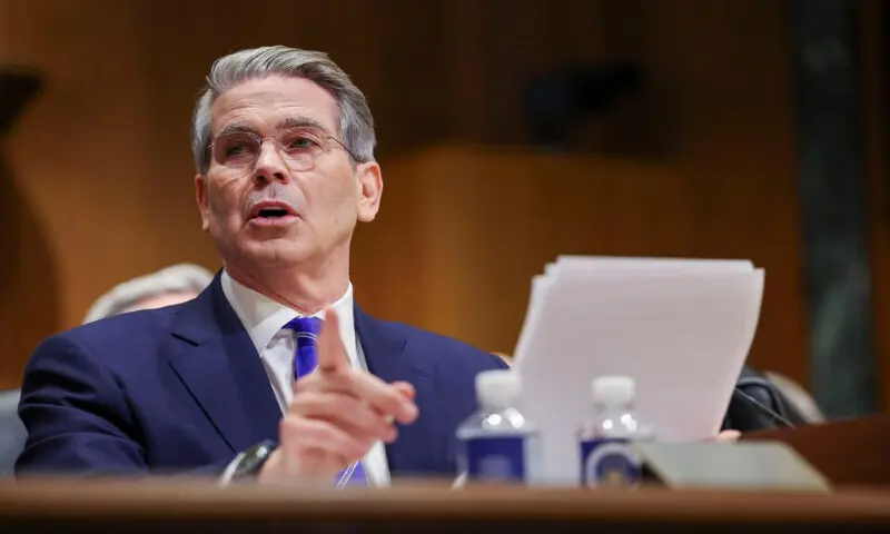 Treasury Secretary Scott Bessent. Reutres file Treasury Secretary Scott Bessent. Reutres file