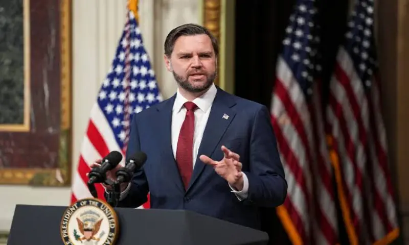 JD Vance. -- Reuters