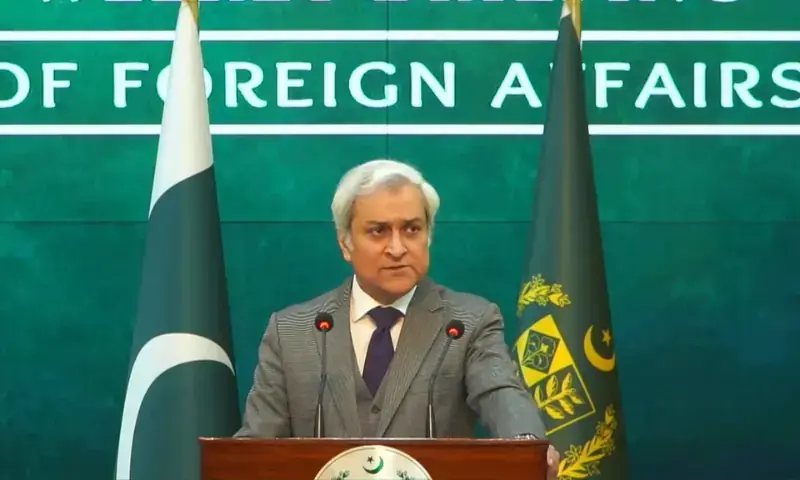 Foreign Office spokesperson Tahir Andrabi. &ndash; APP