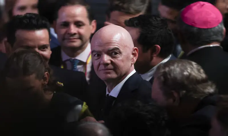 FIFA President Gianni Infantino. -- Reuters