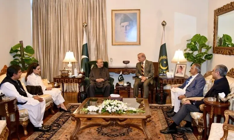 وزیراعظم کی صدر مملکت سے ملاقات، مکہ مشترکہ دفاعی معاہدے سے آگاہ کیا