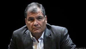 Ex-president casts shadow over tight Ecuador election
