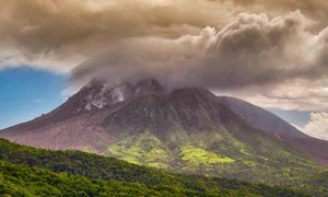 Volcano erupts in southern Caribbean, sparking evacuation 'frenzy'