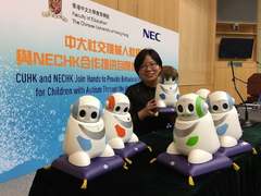 Hong Kong robots help autistic children boost social skills