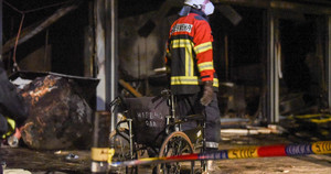 At least 10 dead in fire at Covid hospital in North Macedonia