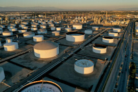 Oil rebounds from drop on China demand concerns