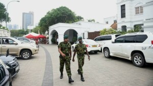 Shots fired from Sri Lanka PM residence under siege