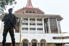 Sri Lanka bans ex-PM, allies from leaving country
