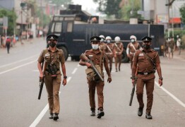 Sri Lanka eases curfew as new PM seeks to form cabinet