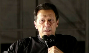 Not politics but a revolution is knocking at the door: Imran Khan