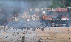 Bangladesh battles to douse blaze at container depot that killed 41