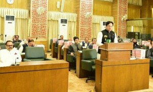 AJK govt presents Rs163.7b budget for FY22-23