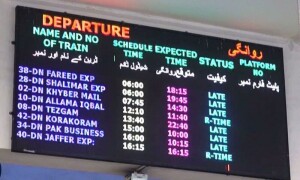 Delayed trains putting Lahore passengers Eid celebrations at risk