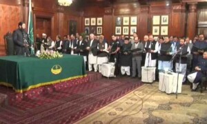 37-member strong Punjab cabinet takes oath
