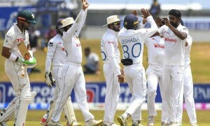 Ramesh grabs three to put Sri Lanka on top in second Pakistan Test