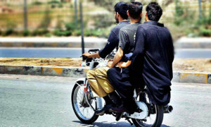 Pillion riding banned in Balochistan&rsquo;s Sibbi, Khuzdar and Mustang