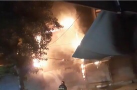 Okara shopping centre gutted in fire