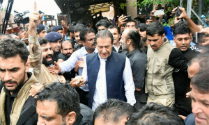 PTI chief Imran Khan&rsquo;s interim bail in terrorism case extended