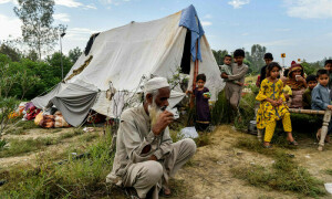 Tent prices doubled as demand surges due to KP floods