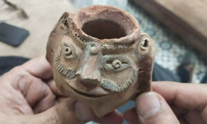 Floods uncover ancient art of Jhukar Jo Darho near Larkana
