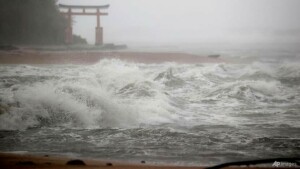 Thousands in shelters as &lsquo;dangerous&rsquo; typhoon hits Japan