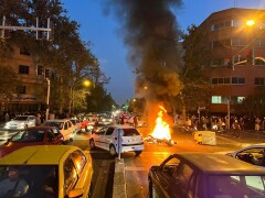 Iranian army says it will confront enemies as protests rage