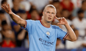 Haaland injury-free after working with City physios: Guardiola