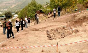 Azerbaijan says discovered mass grave in Karabakh
