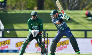 Rizwan shines as Pakistan beat Bangladesh in T20 tri-series opener