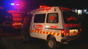 30 injured near Mangla Toll-plaza accident