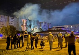 Russian jet crashes into residential area in southwest Russia