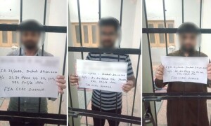 Three sextortionists arrested in Sukkur