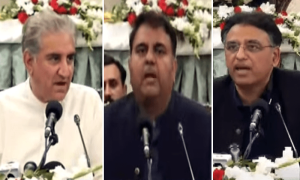 Imran Khan does not say anything that weakens institutions: Asad Umar