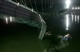 Sixty killed in India bridge collapse