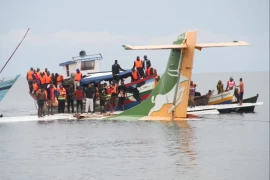 Three killed after plane plunges into Lake Victoria in Tanzania