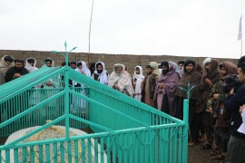 Taliban reveal burial place of founder Mullah Omar, nine years after death