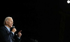 US votes with Biden agenda at stake - and Trump in the wings