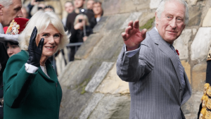 Eggs thrown at King Charles during visit to northern England