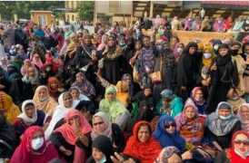 Sindh healthcare workers&rsquo; month-long protest over risk allowance continues