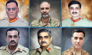 آر می چیف بننے کی دوڑ میں سر فہرست 6 جرنیل کون ہیں