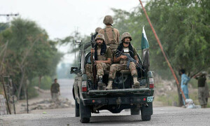 Two soldiers martyred in gunfight with terrorists in Bajaur