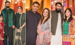 Cricket celebrities light up Inzamam&rsquo;s daughter wedding