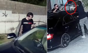 کراچی ڈیفنس میں پولیس اہلکار کو قتل کرنیوالا کار سوار خاتون کو اغوا کرنا چاہتا تھا