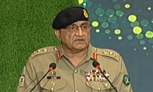 Not possible for army to stay silent if it senses conspiracy: General Bajwa