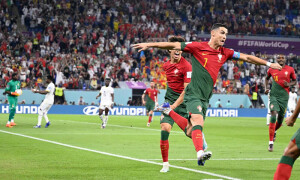 Cristiano Ronaldo creates World Cup history