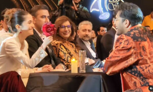 لائیو شو میں عاصم اظہر کا میرب علی سے محبت کا اظہار، ویڈیو وائرل
