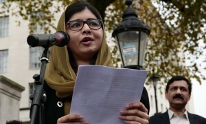 Malala wants everyone to stand against Taliban&rsquo;s oppression