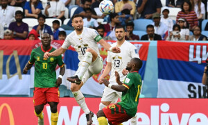 Aboubakar rescues Cameroon in comeback draw with Serbia