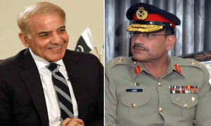 وزیراعظم کا آرمی چیف جنرل عاصم منیر سے ٹیلی فونک رابطہ، نیک تمناؤں کا اظہار